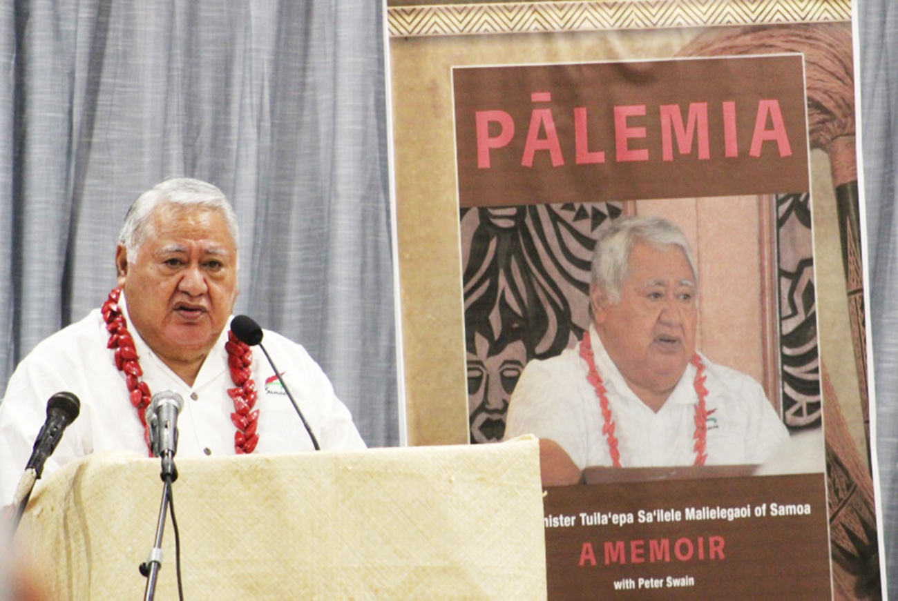 Palemia: Tuilaepa’s memoirs