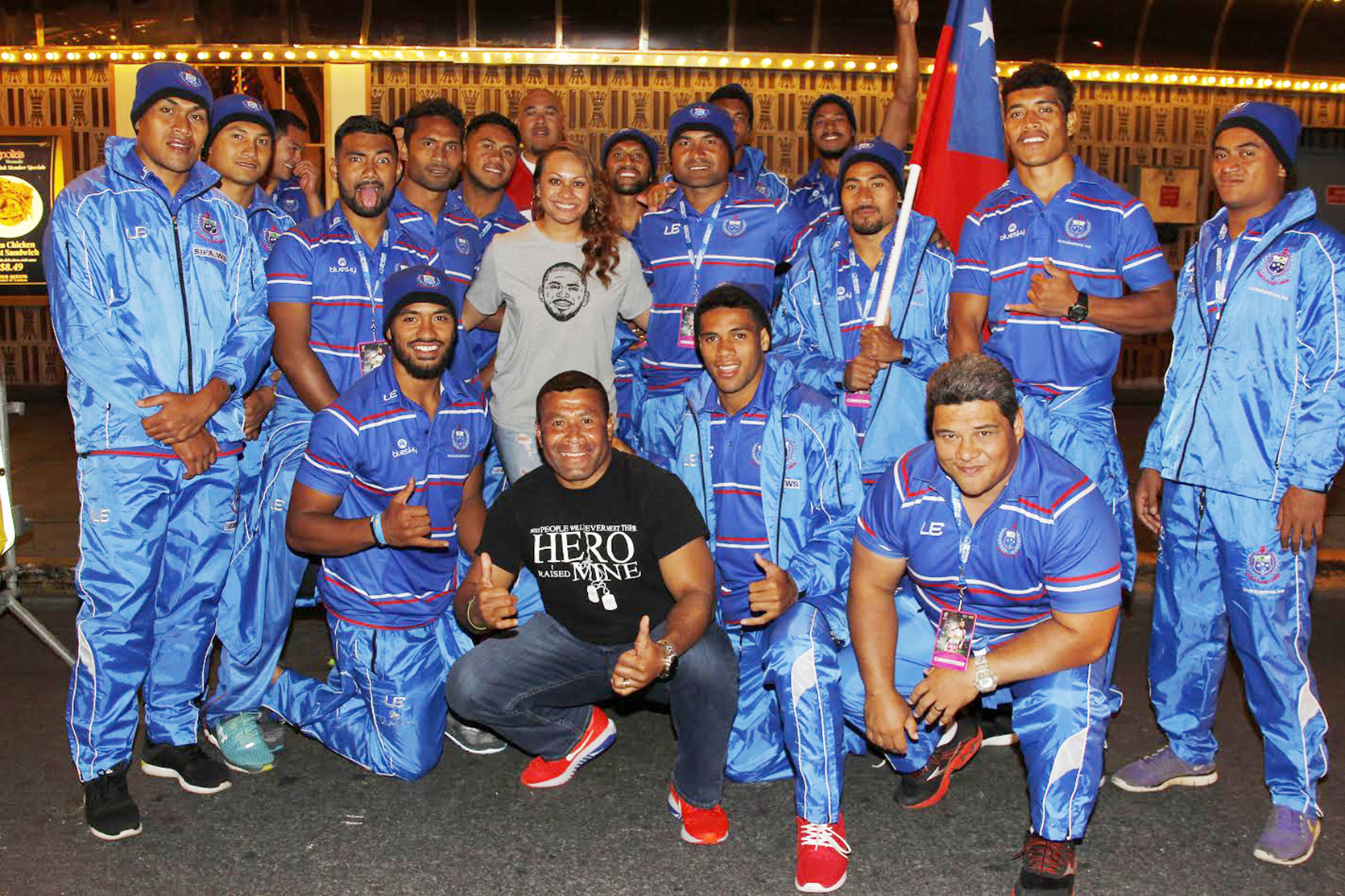 Samoa wins at Las Vegas parade
