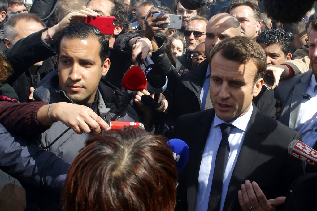 Macron aide handed initial charges from May protest assault