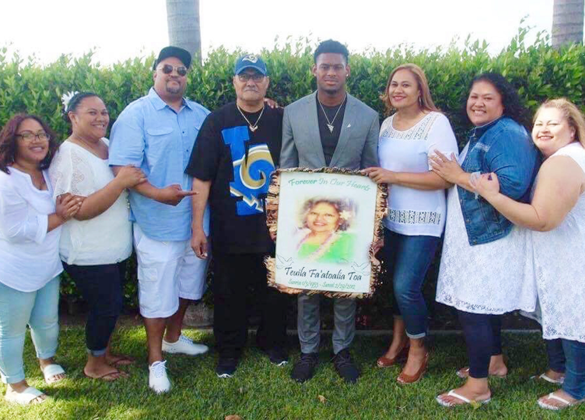 Young Samoan drafted by Pittsburg Steelers for N.F.L.