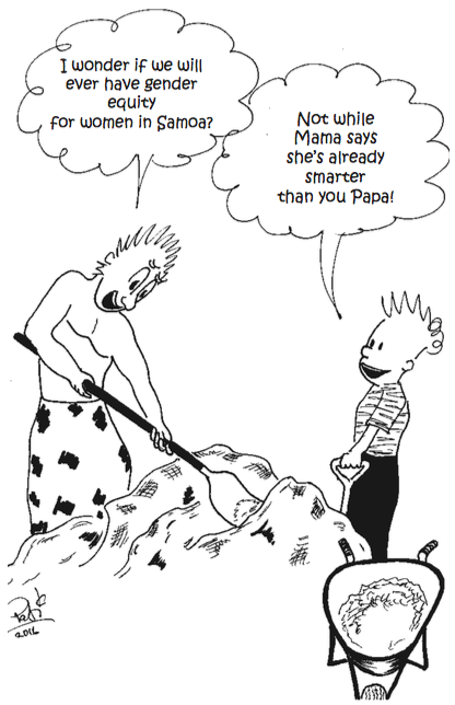 Samoa Observer Cartoon