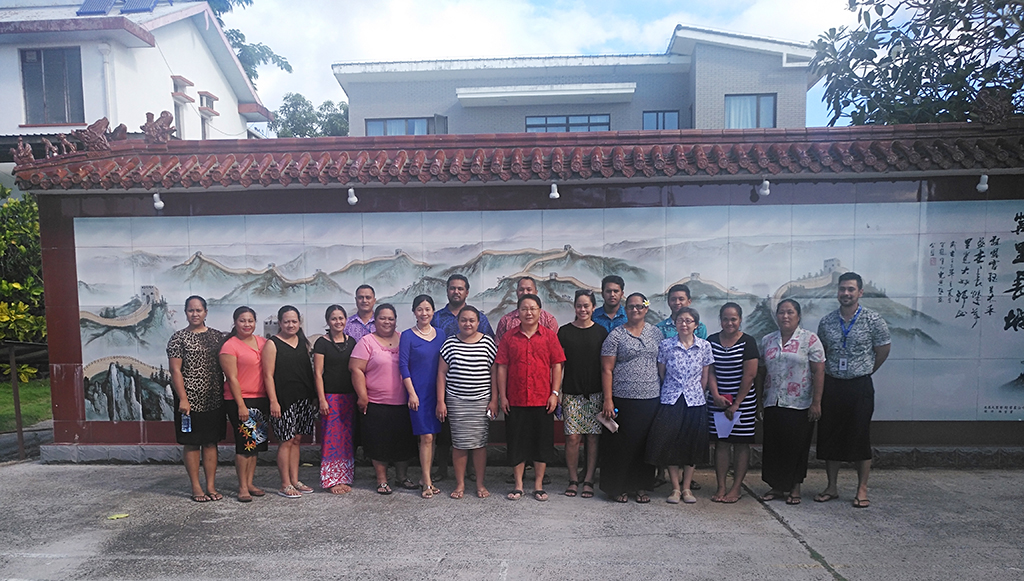 Nineteen Samoans bound for China