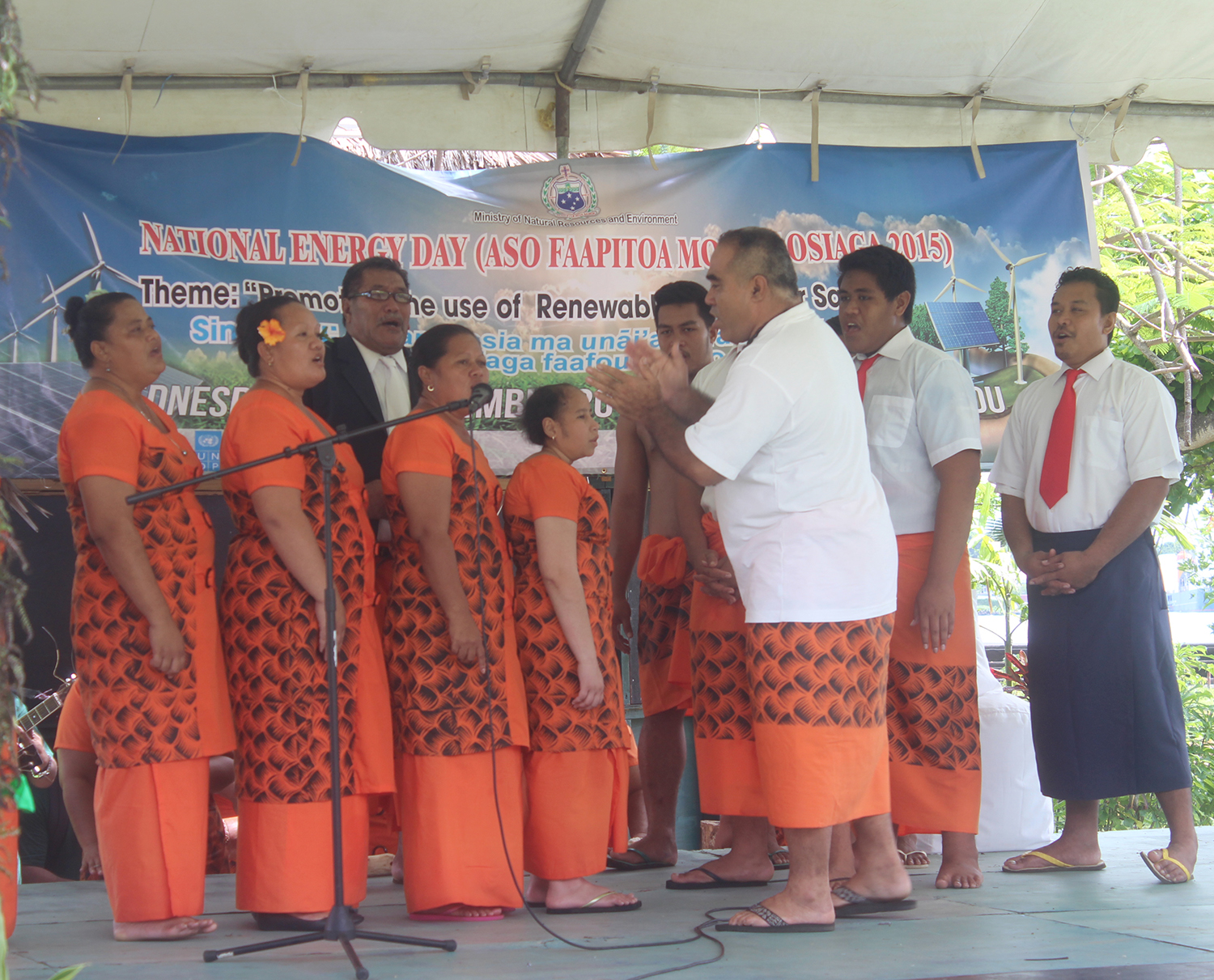 Samoa leads by example