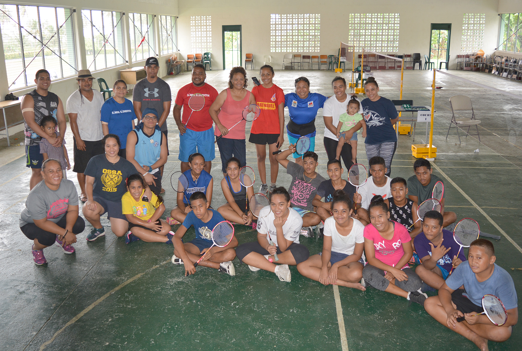 Samoa Badminton Juniors Open Tournament 7th & 8th December 2018