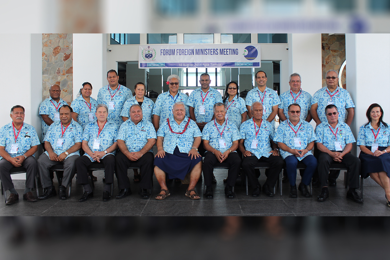 Security of Blue Pacific tops agenda as PM Tuilaepa opens Foreign Ministers Meeting