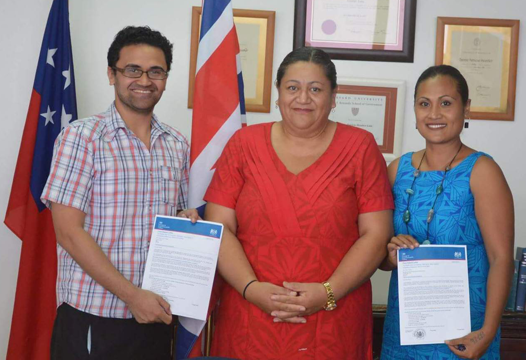 Samoans head to U.K. on Chevening Scholarships