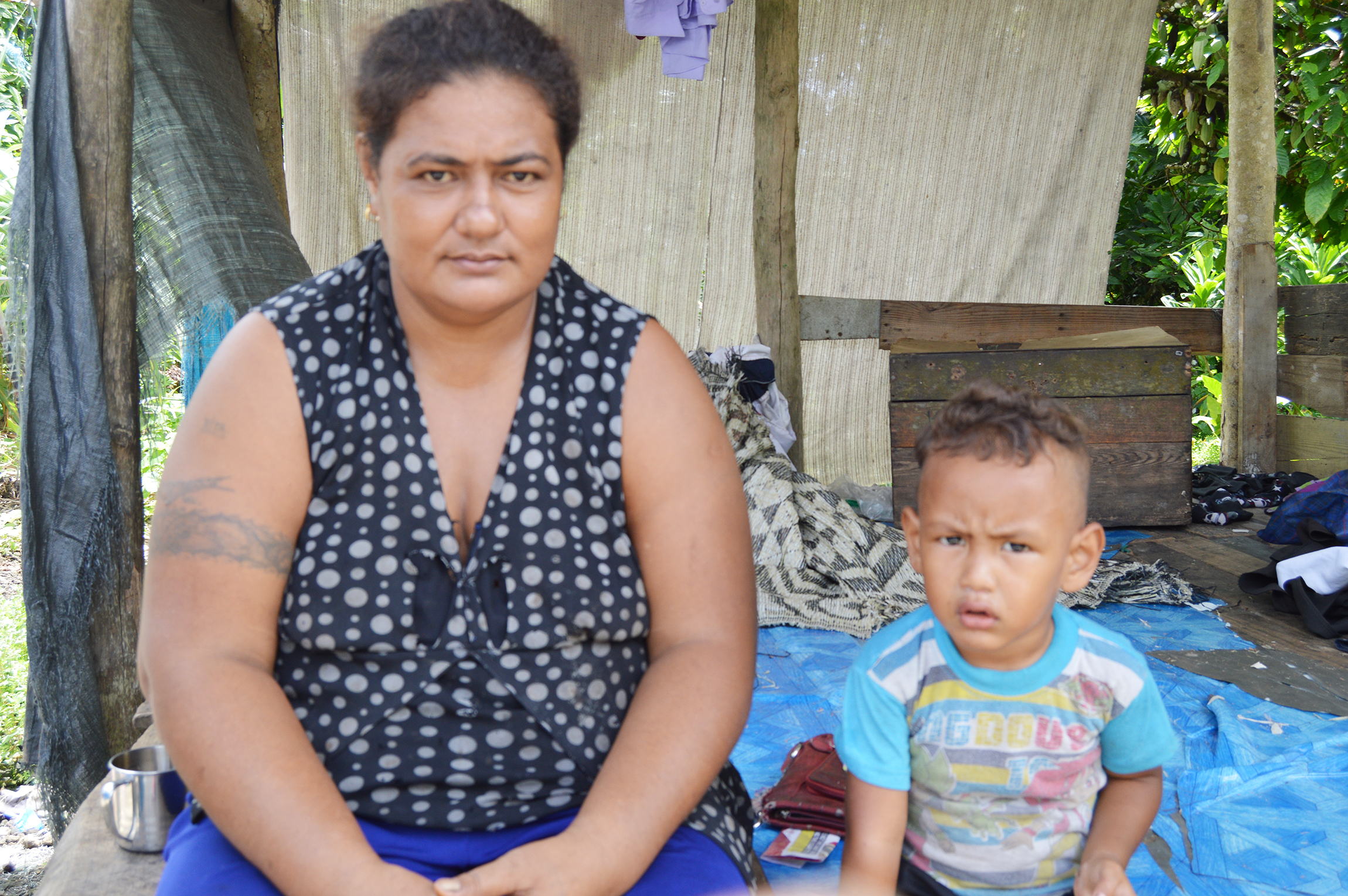 Mother of Aleisa wishes for a water tank
