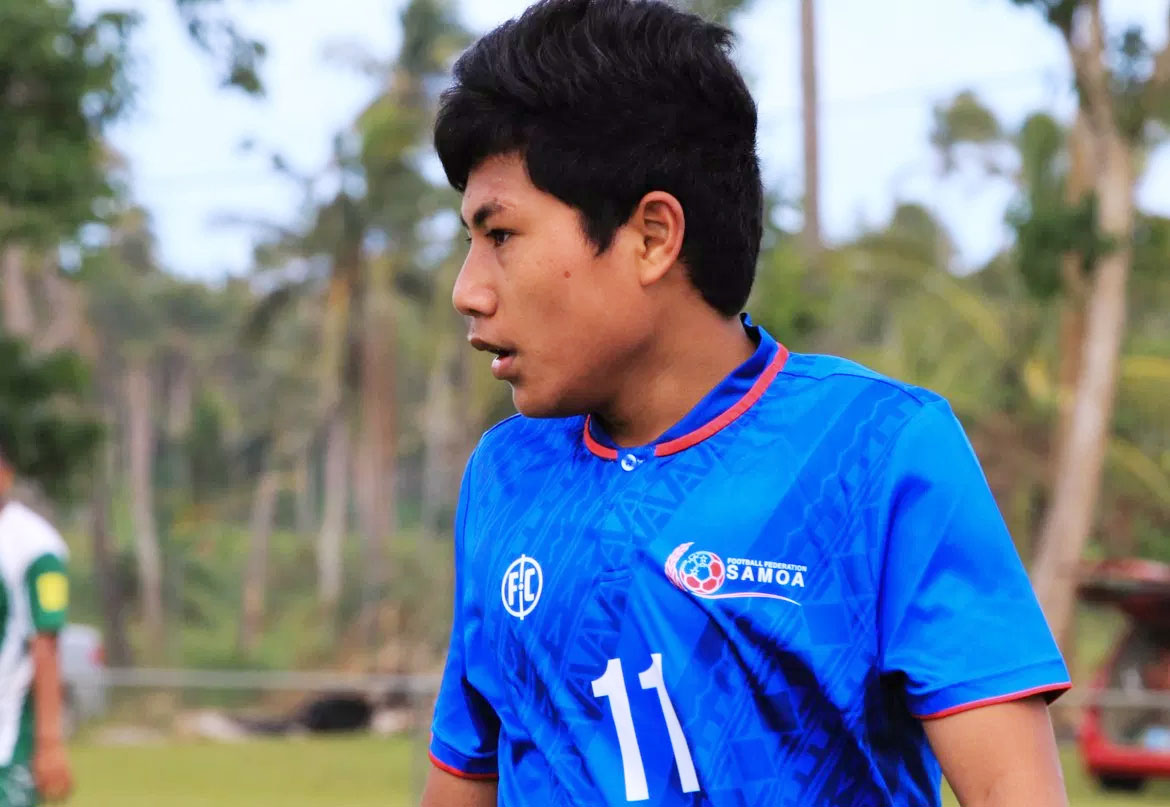 Jarvis Filimalae a poster child for Samoan football