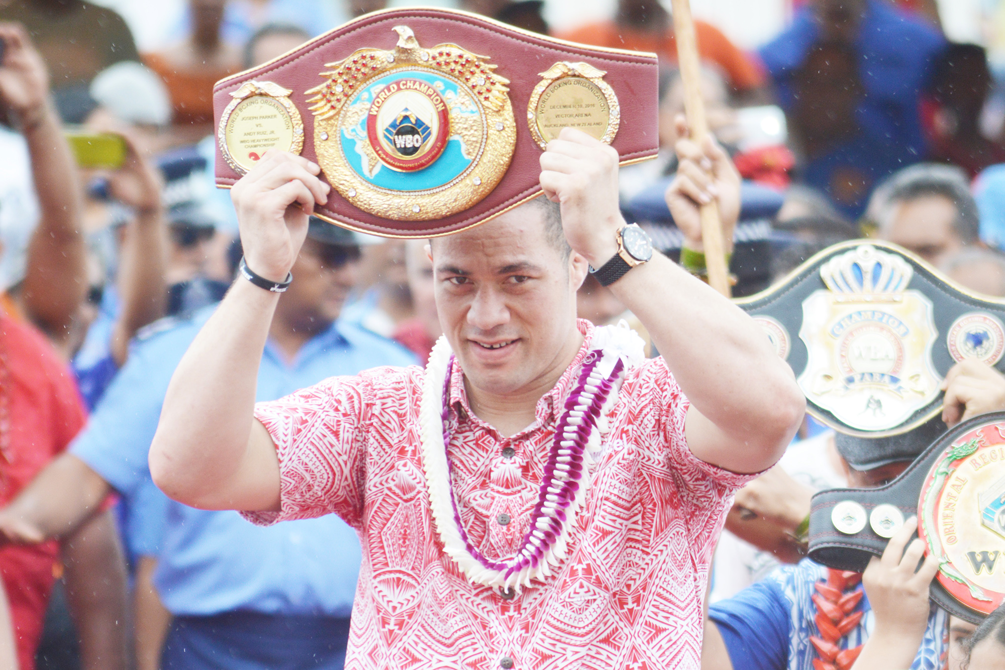 Lupesoliai La’auli Joseph Parker - Samoa’s very own world champion
