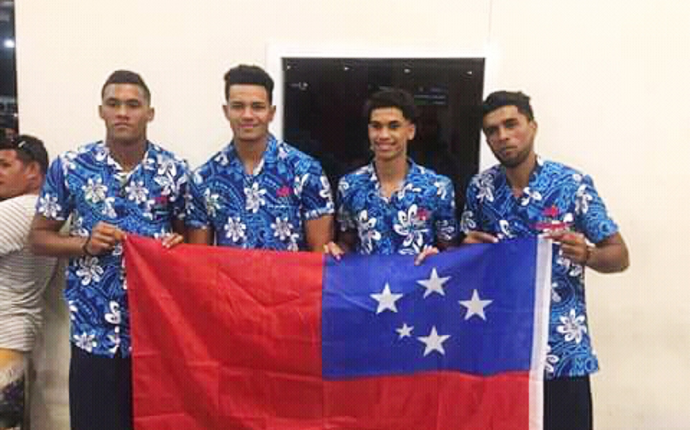 Samoa basketball in Turkmenistan