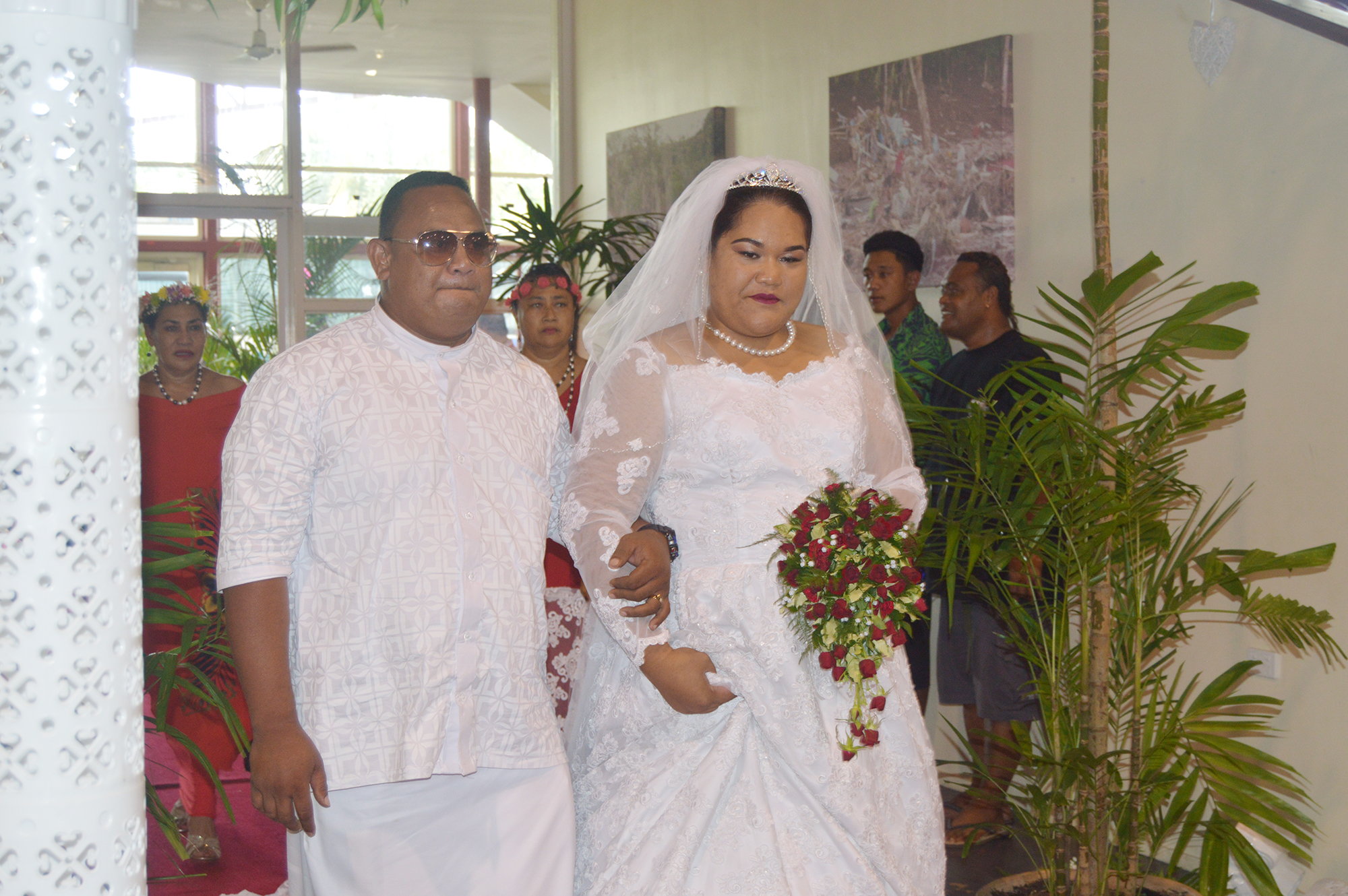 Wedding joy for Raedena and Uelese Savea