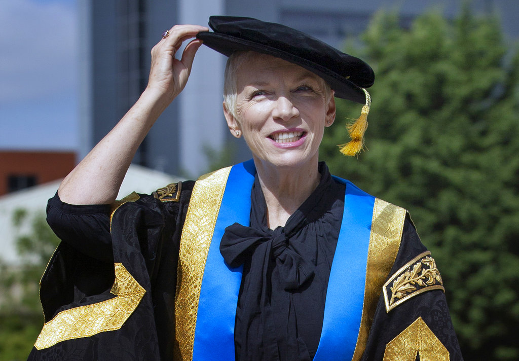 Annie Lennox made honorary chancellor at Scottish university