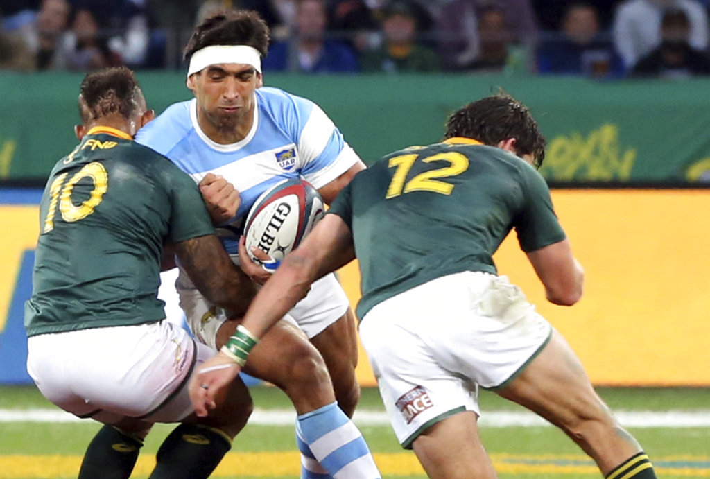 South Africa beats Argentina 37-15 in Rugby Championship