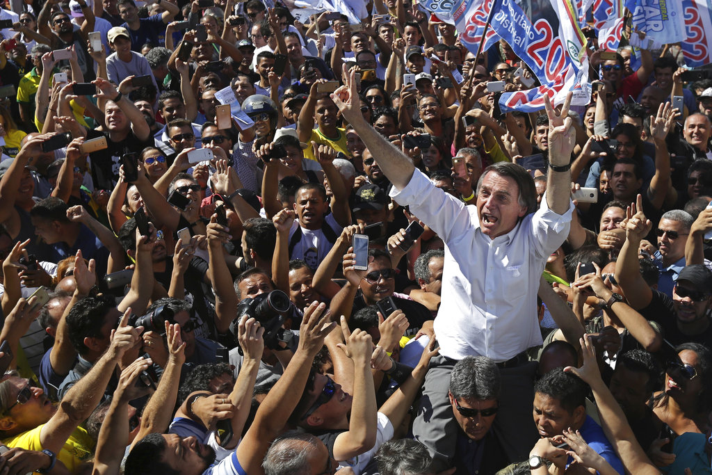 Brazilian candidate Jair Bolsonaro stabbed during event