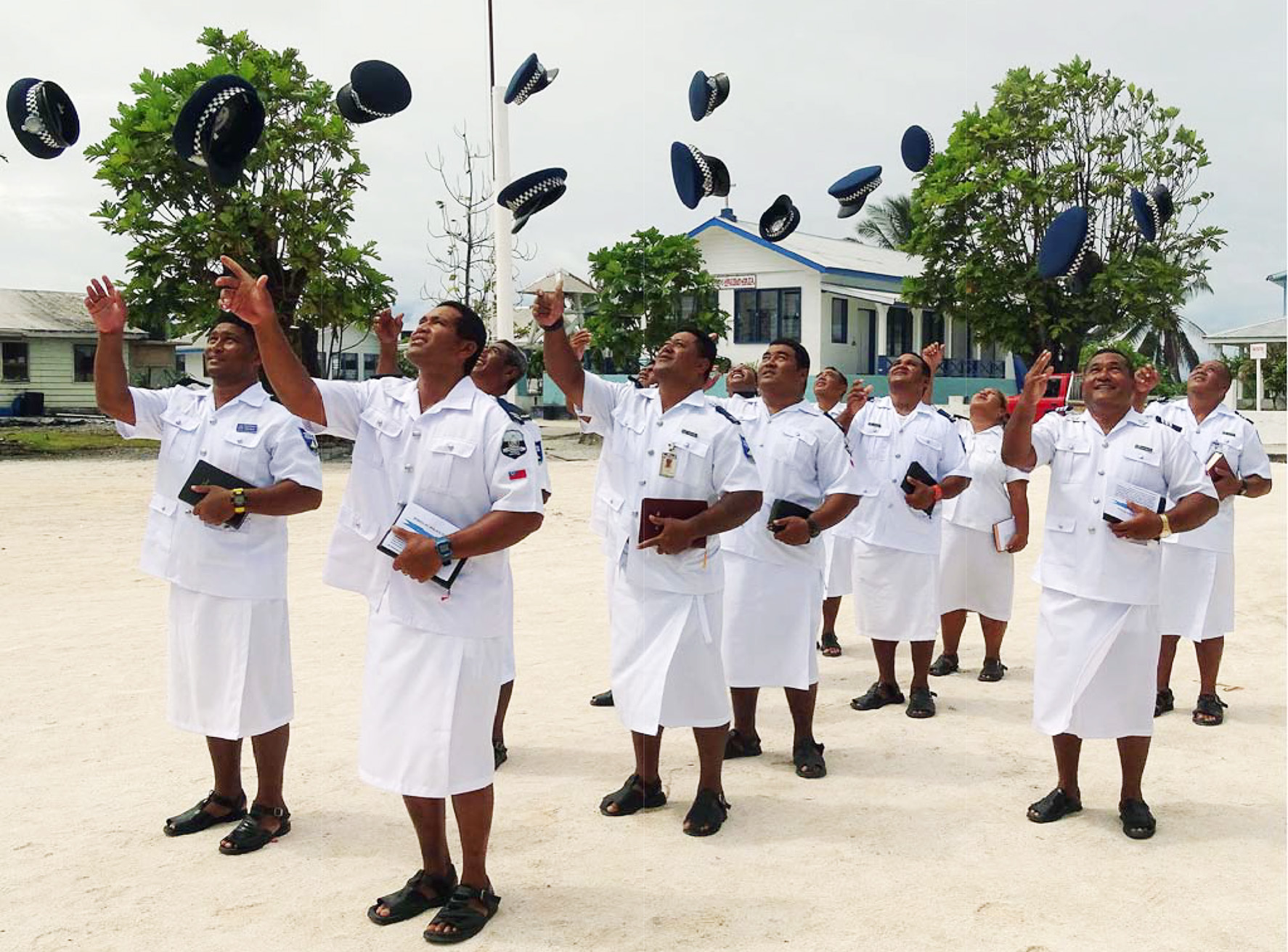 Samoa trained Tokelau Police force sworn in