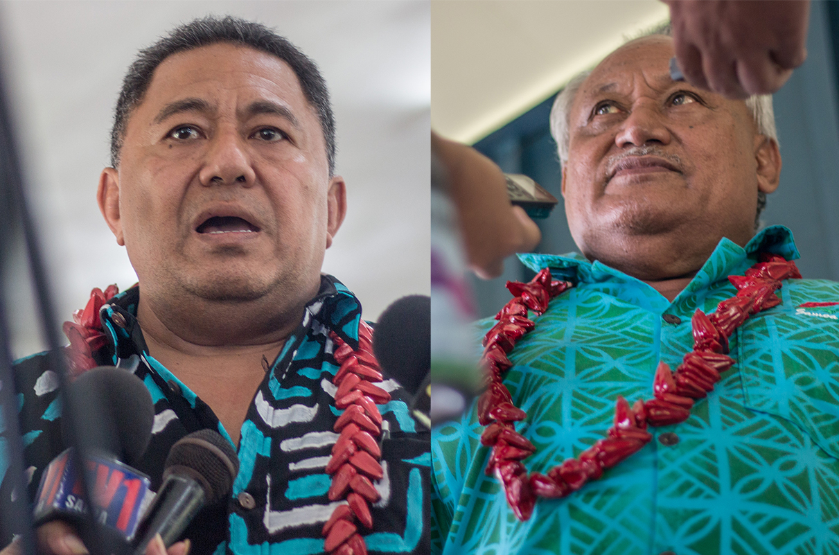 Candidates stand for H.R.P.P.