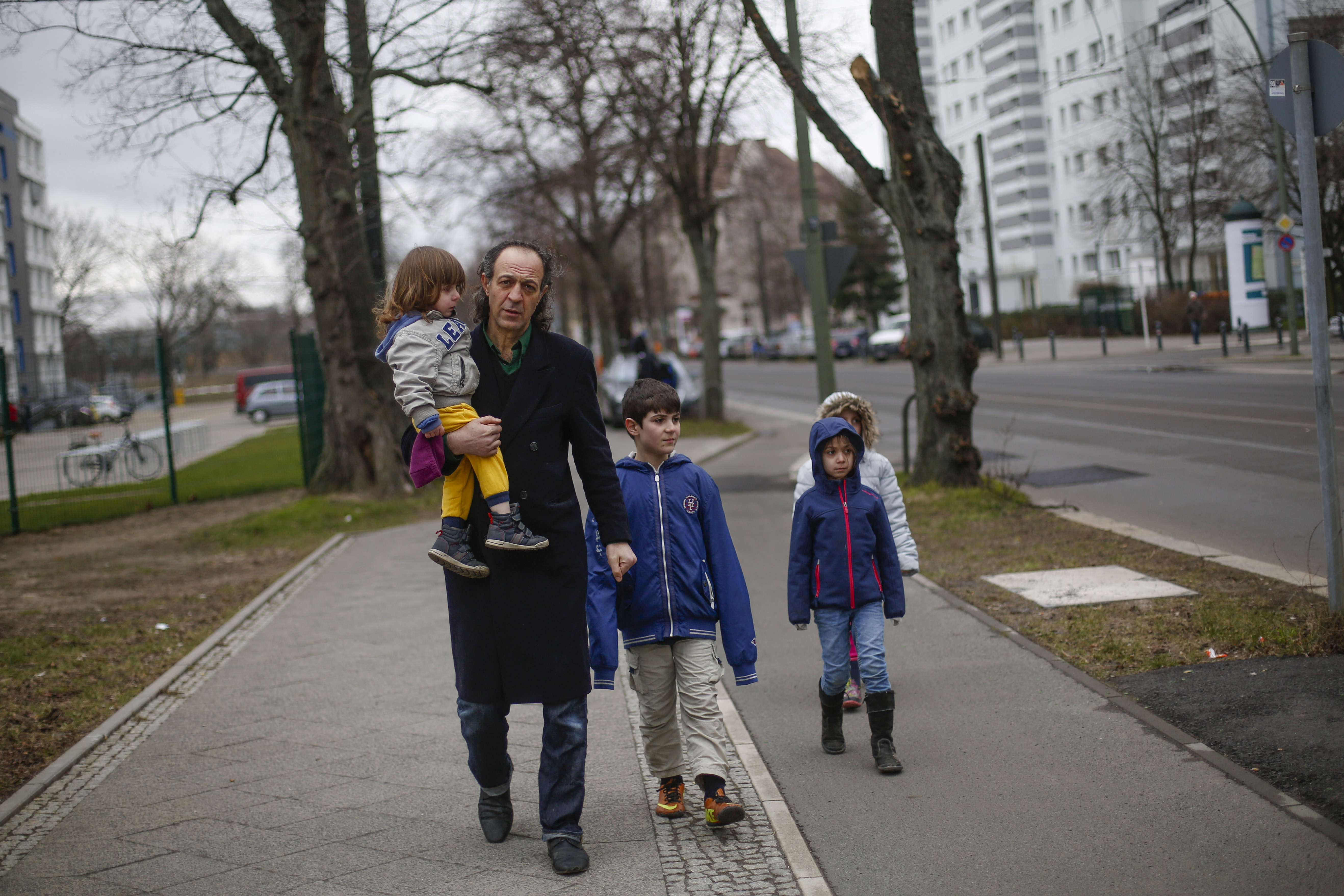 'My breath is my children': Flight from Syria splits family