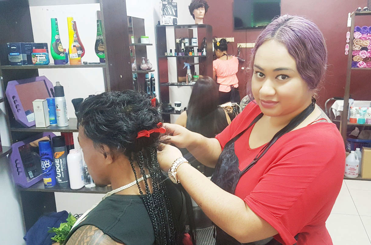 Salon setting new hair trends