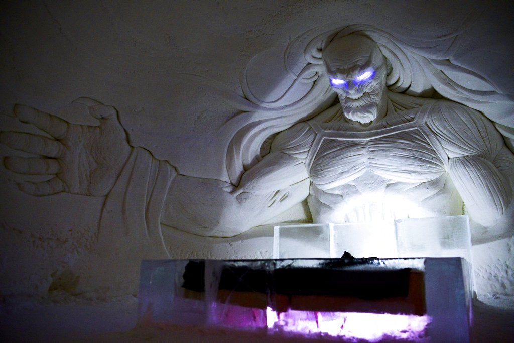 Winter is here: "Game of Thrones" ice hotel opens in Finland