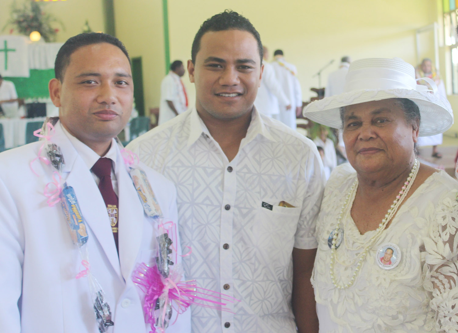 Fathers of Samoa in high spirits