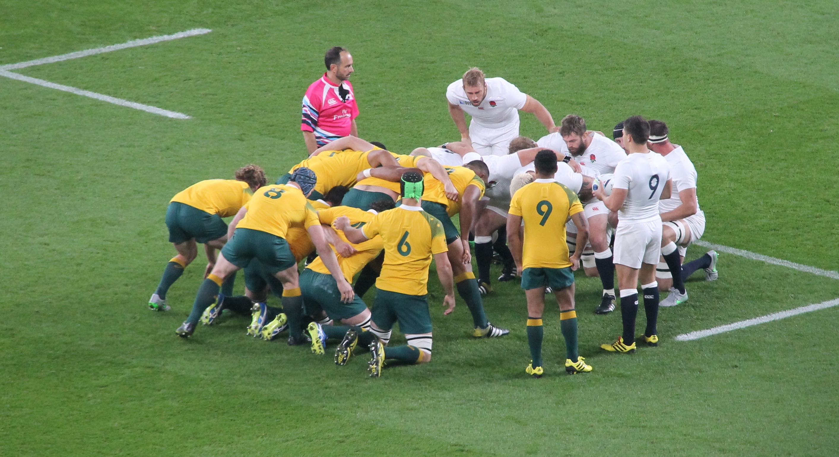 England clinches test series with 23-7 win over Wallabies