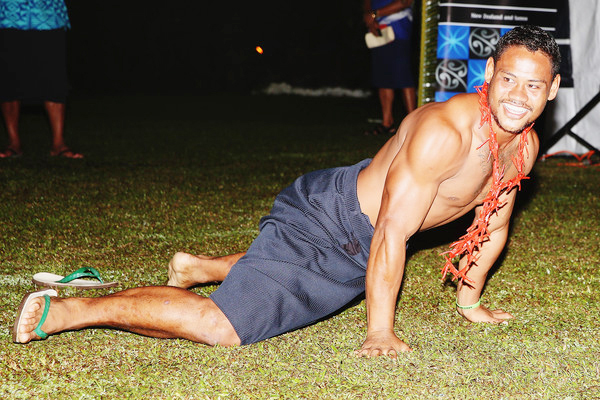 Afamasaga lives the dream