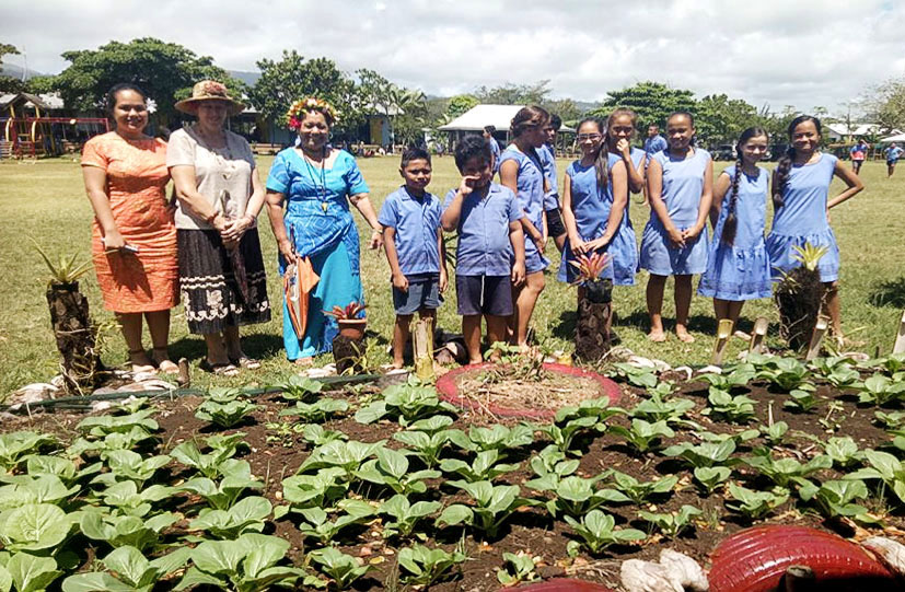 Samoa Primary School leads the way in Climate Smart Innovative Agro-ecology