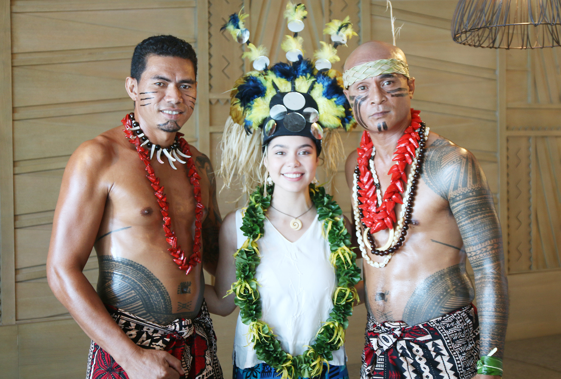 Moana star loving beautiful Samoa