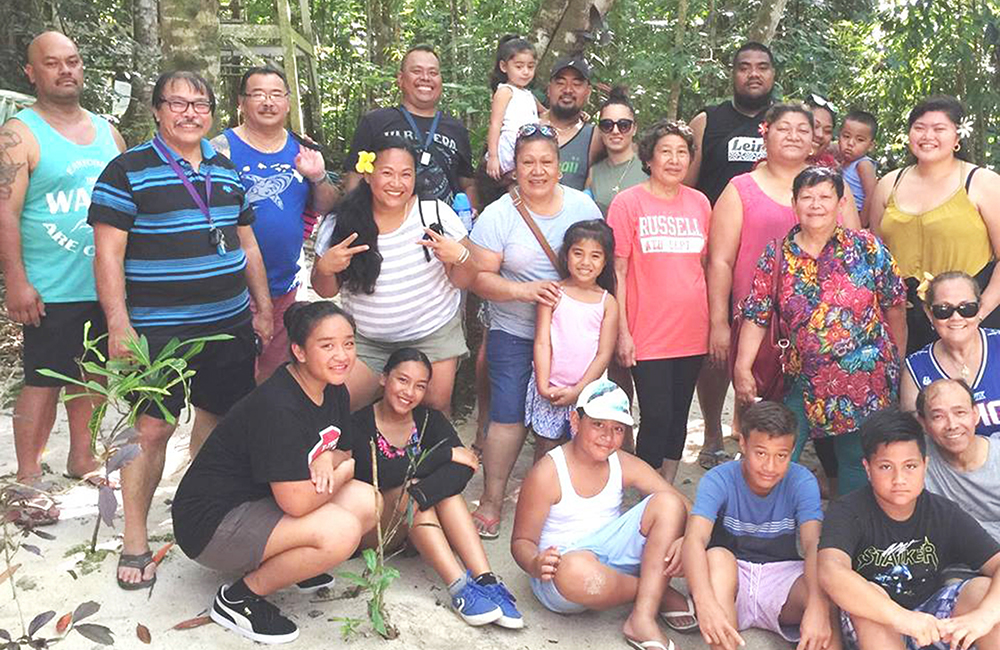 Sang Yum family reunites in Samoa