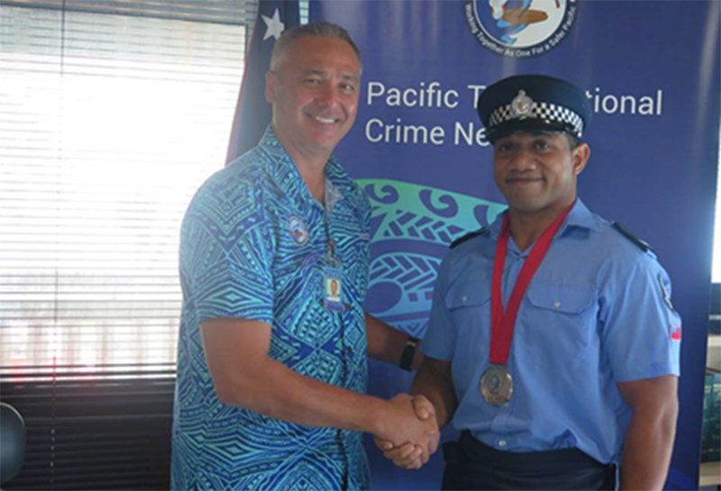 A Cop and Bodybuilder