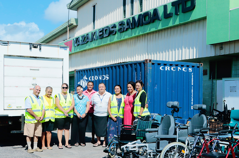 Yazaki and Rotary partner to help Mapuifagalele and Cancer Society