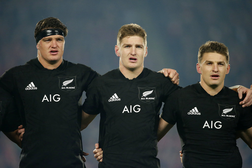 3 Barrett brothers named by All Blacks to meet France