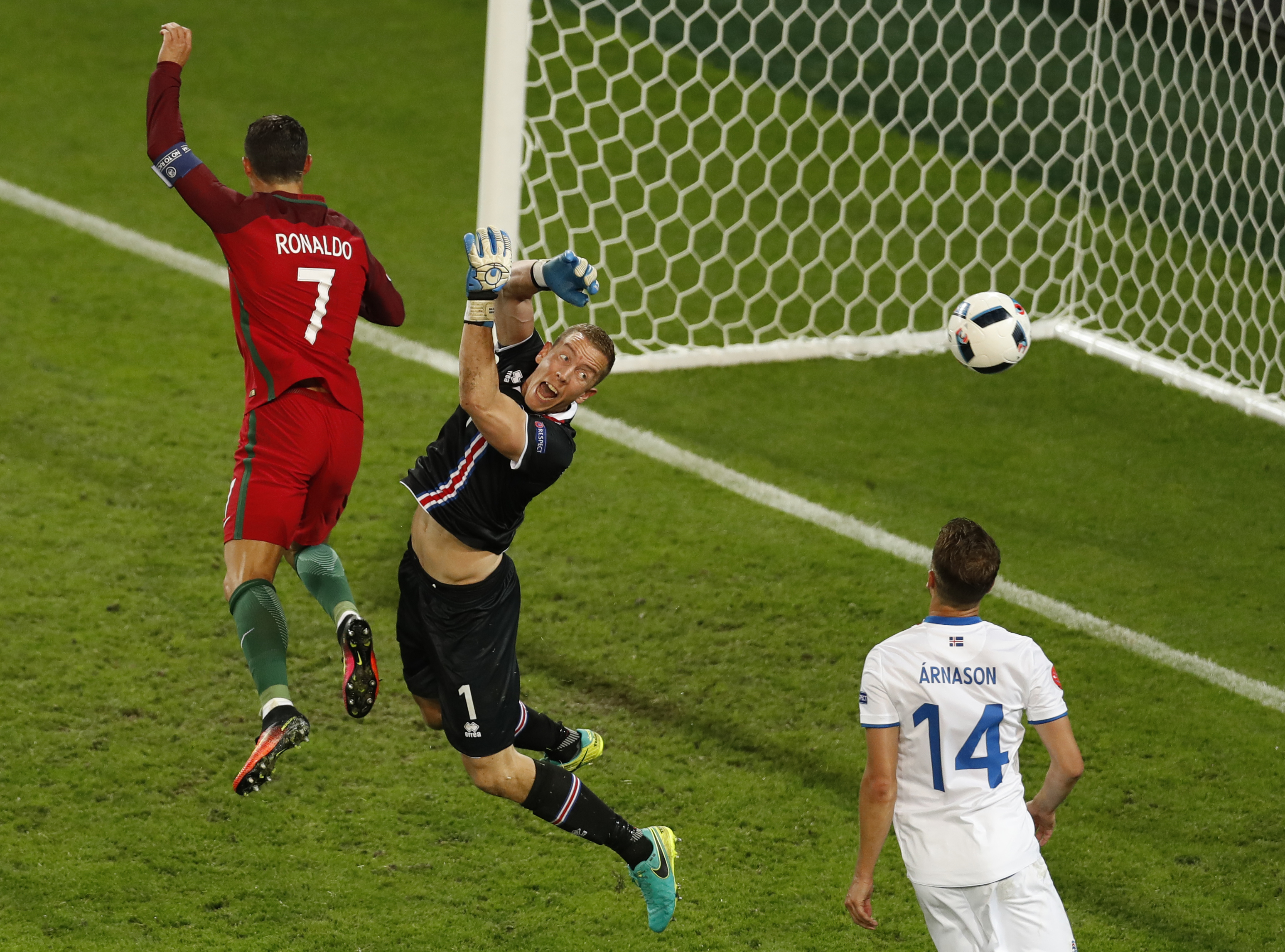 Iceland keeps Ronaldo at bay, Hungary beats Austria