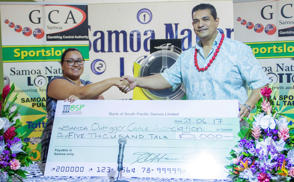 Samoa Observer | Donation boosts Team Samoa’s chances in Tahiti