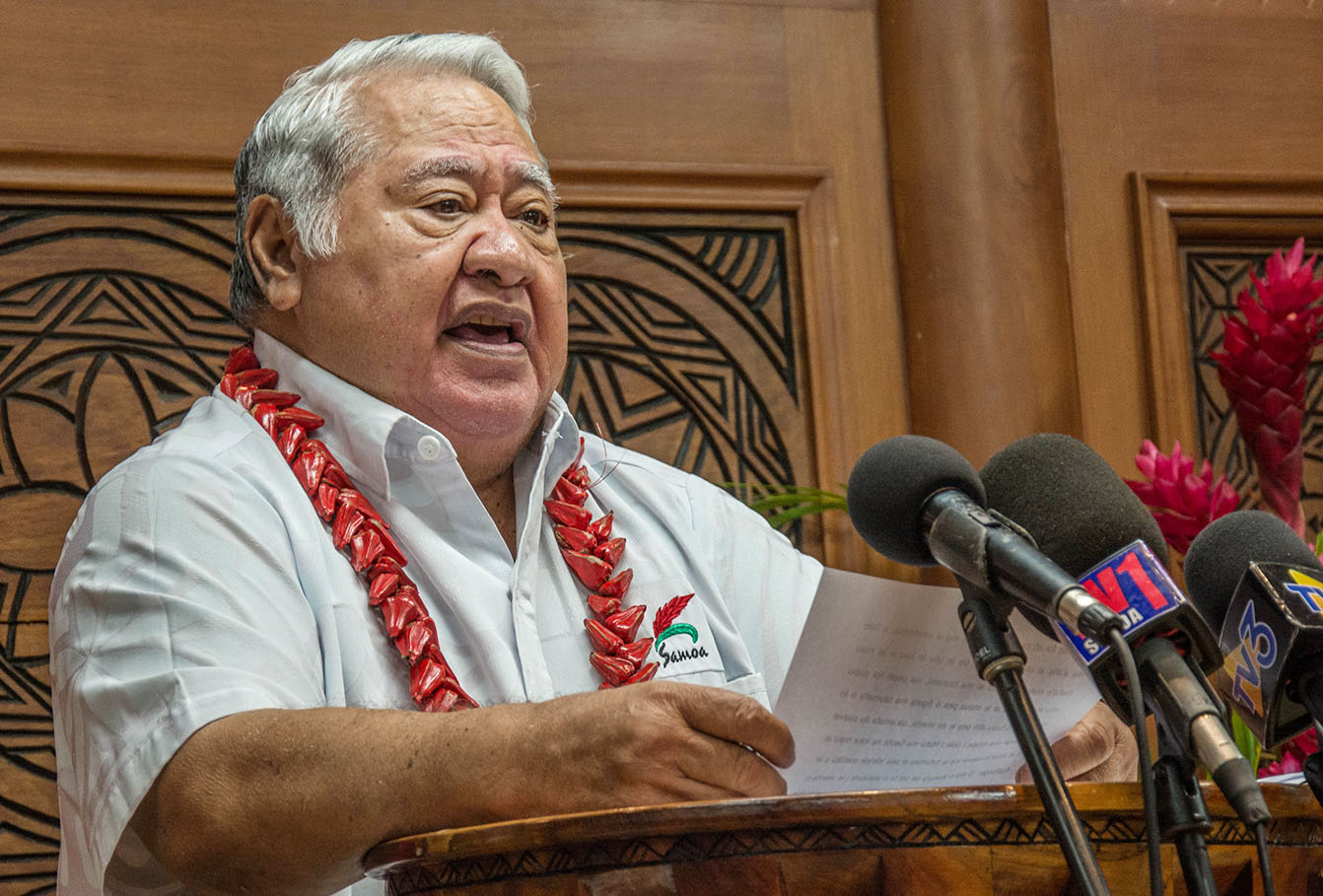 P.M. Tuilaepa identifies “single greatest threat”