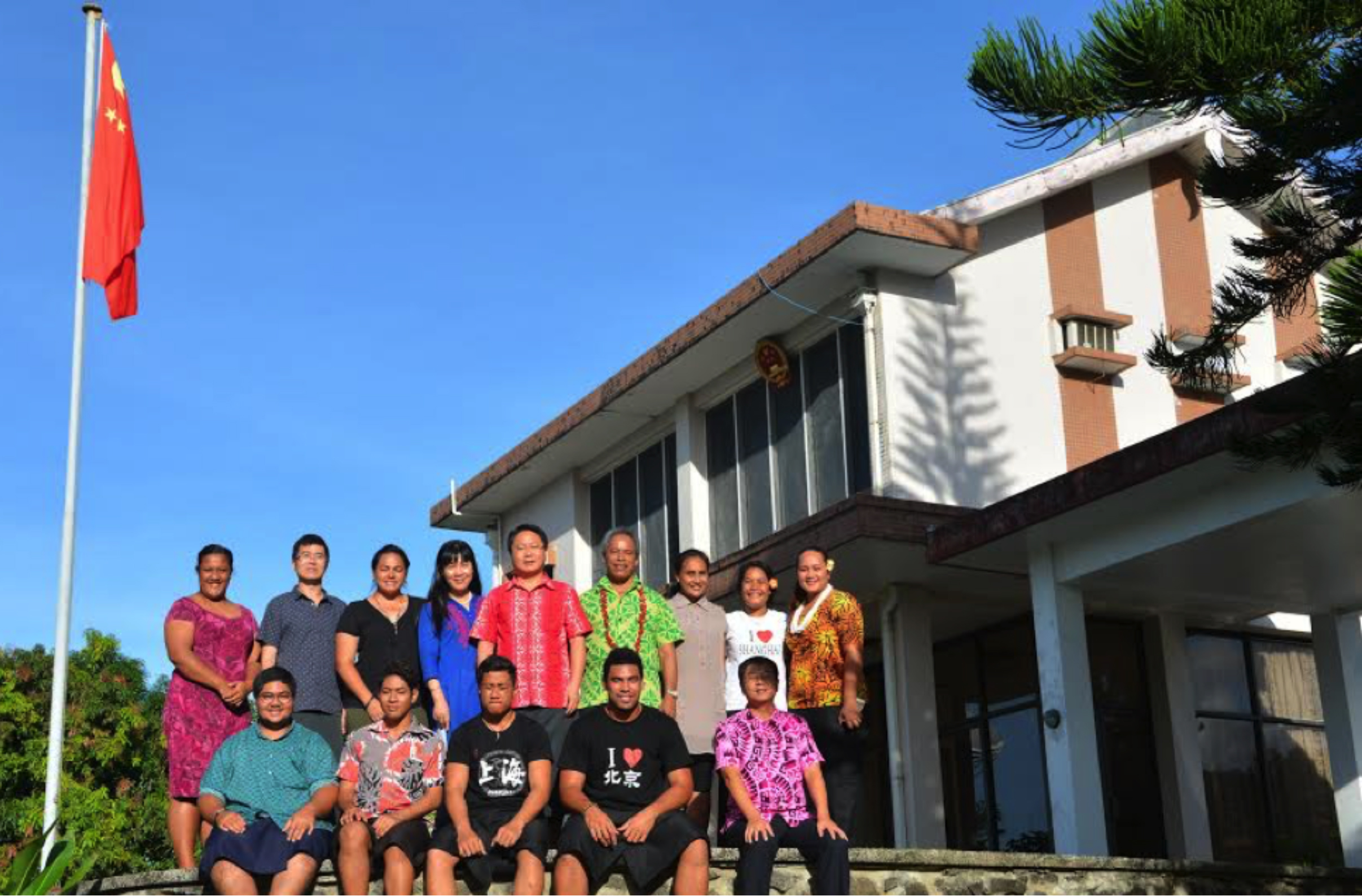 Back from China, moment at Vailima