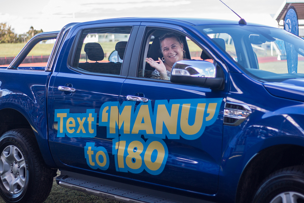 Ford Ranger goes to Lisa Keil