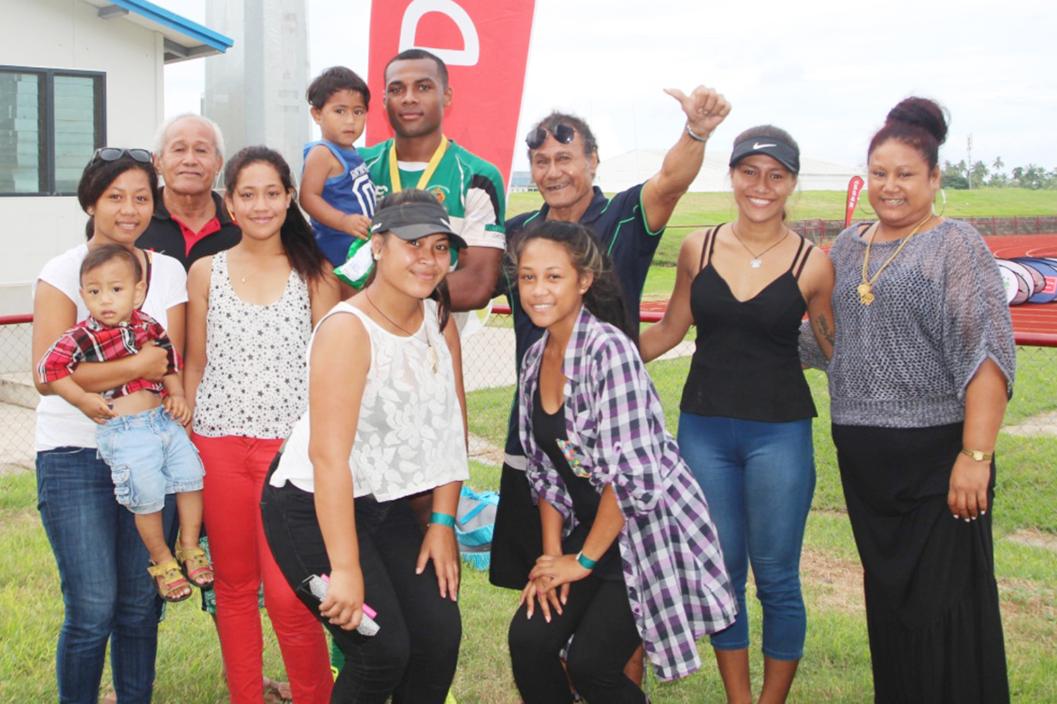 Mark Telea, future rugby star