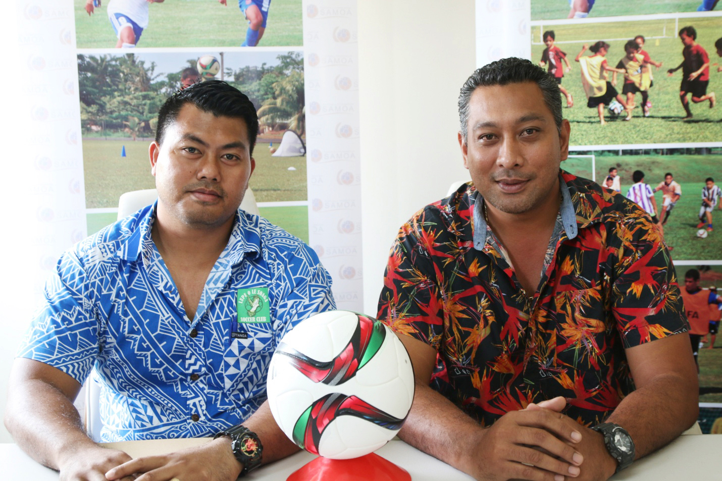 Samoa’s premier soccer team sets off for Tonga