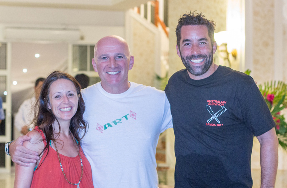 Andy conquers Upolu test run 