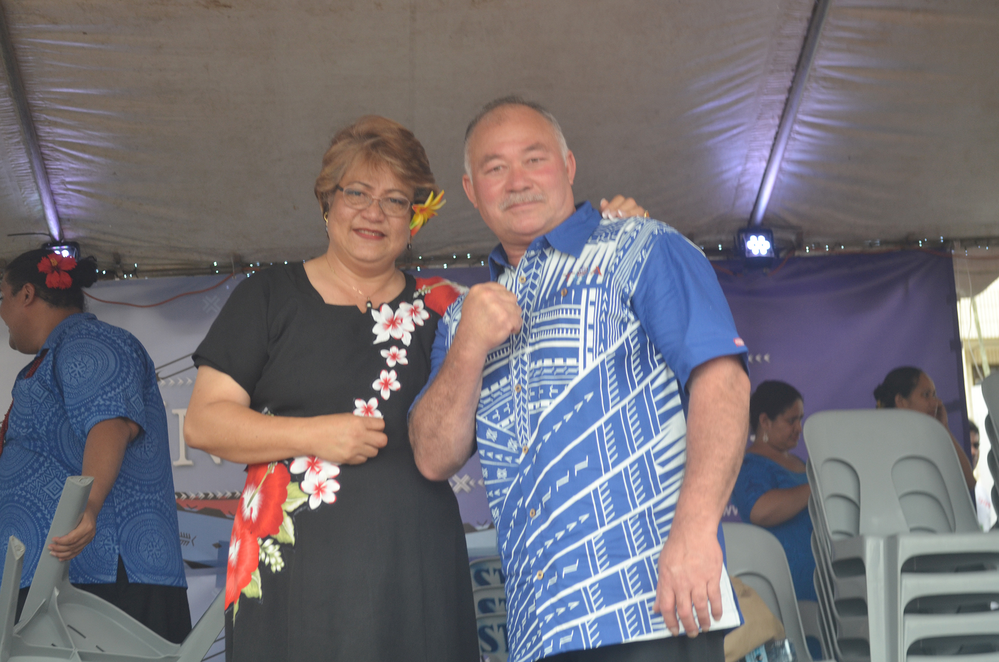 Proud moment for the parents