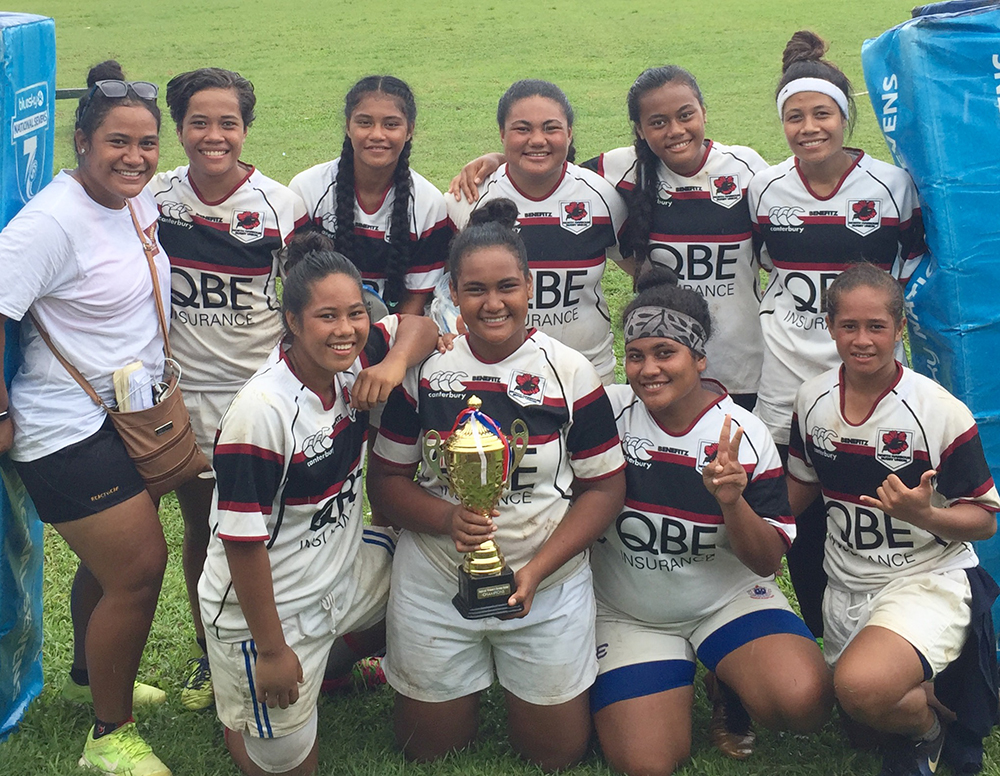 Apia Maroons rules in women’s rugby 7s