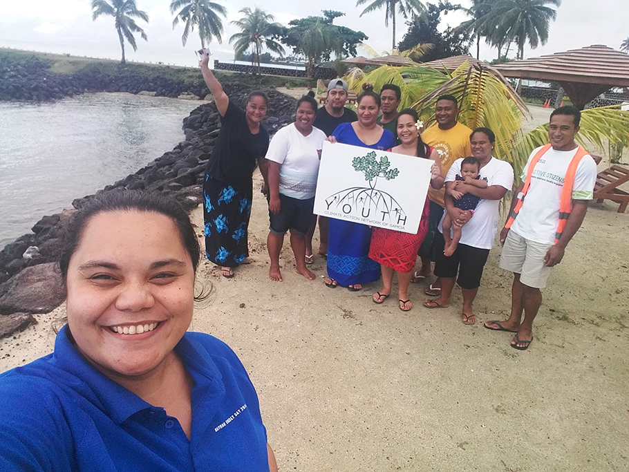 Top award granted to Youth Climate Action Network of Samoa