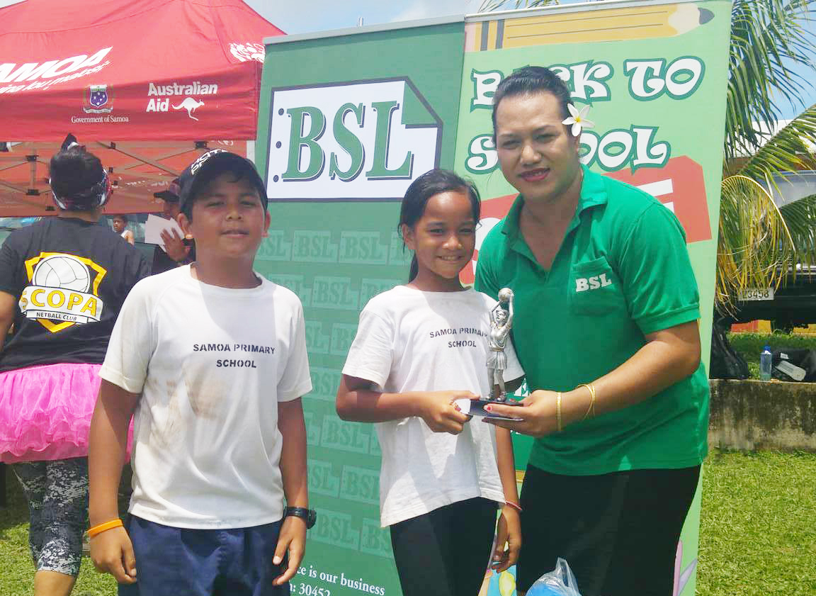 Kids mixed netball attracts  some eager youngins