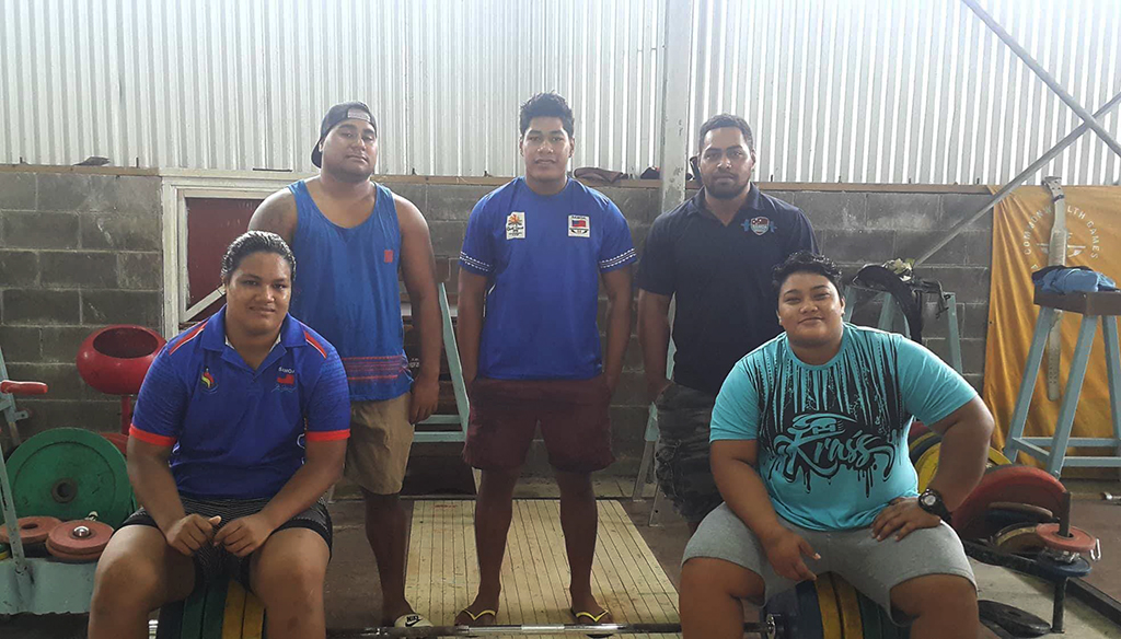 Weightlifters prepare for Oceania