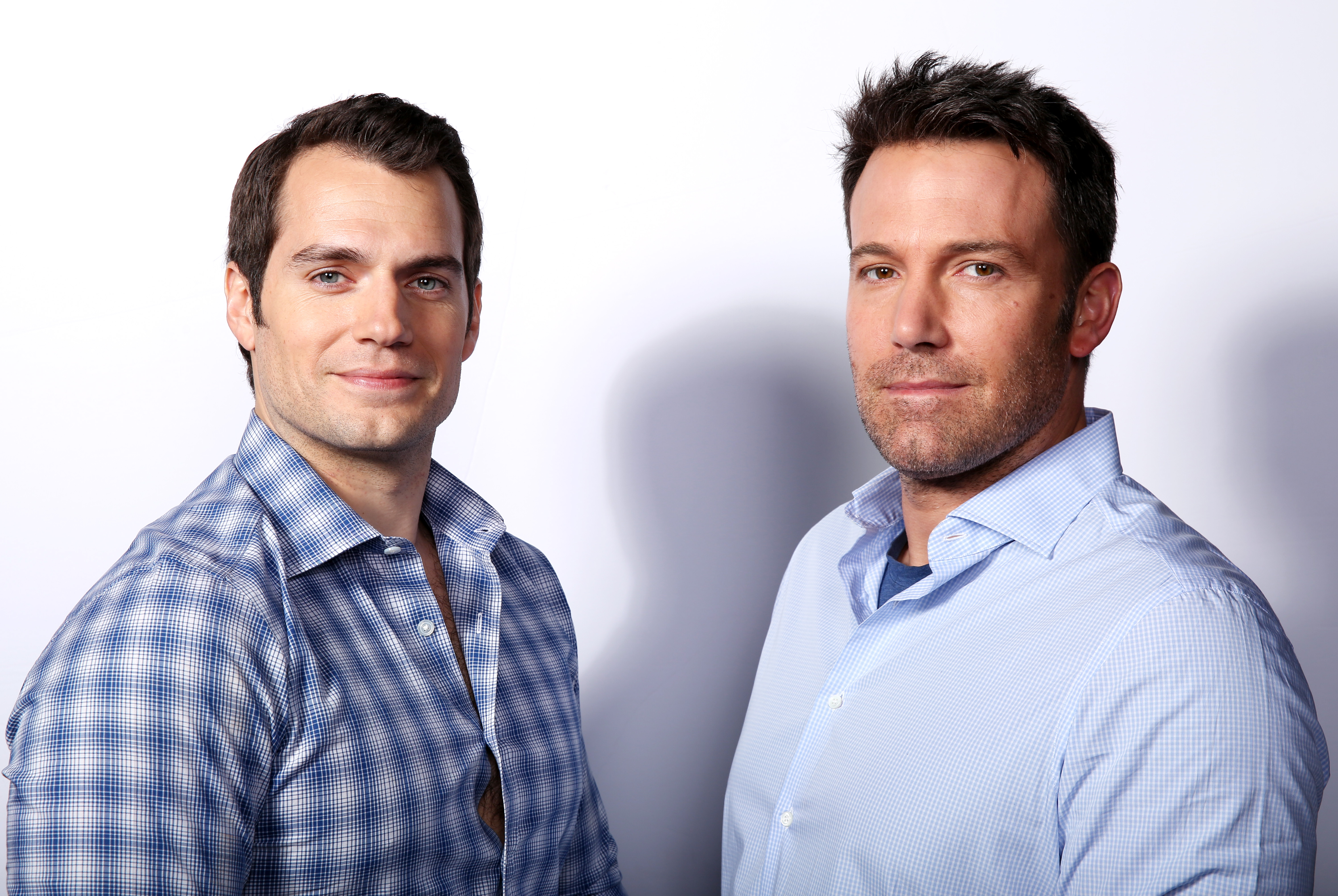 Ben Affleck and Henry Cavill face off in 'Batman v Superman'
