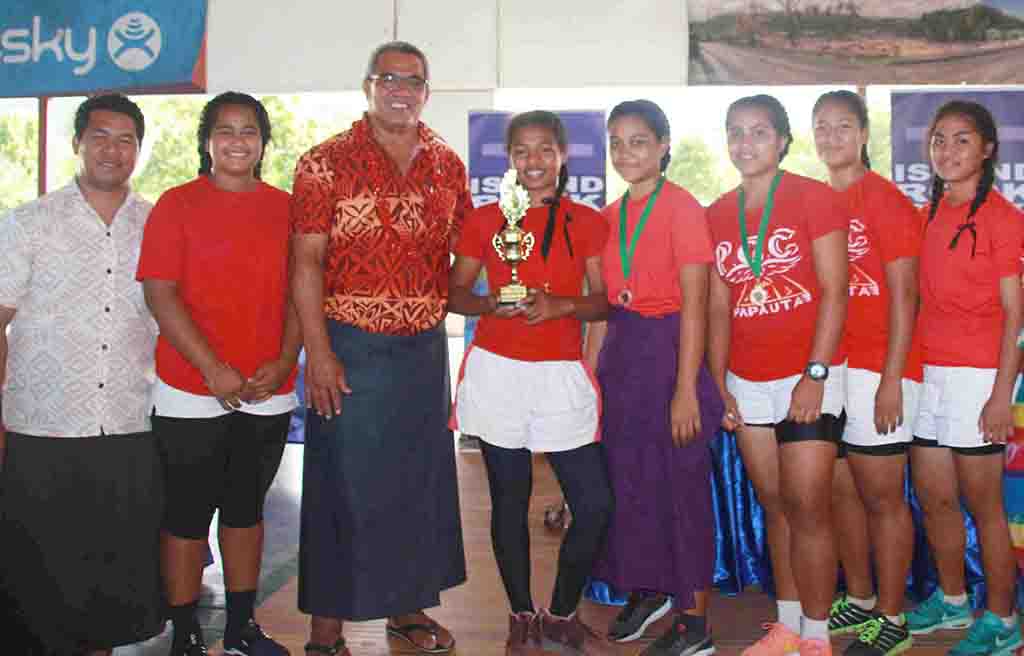 Leififi College overall weightlifting champs