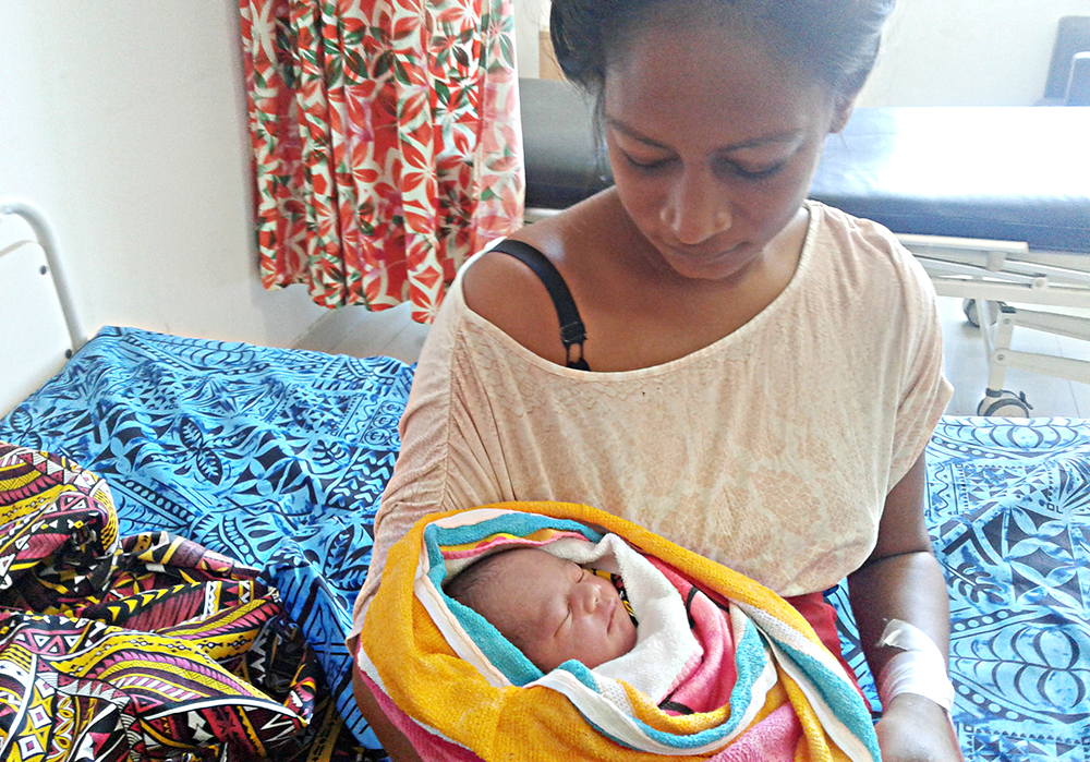 Family rejoices in the birth of ‘Baby Christmas’