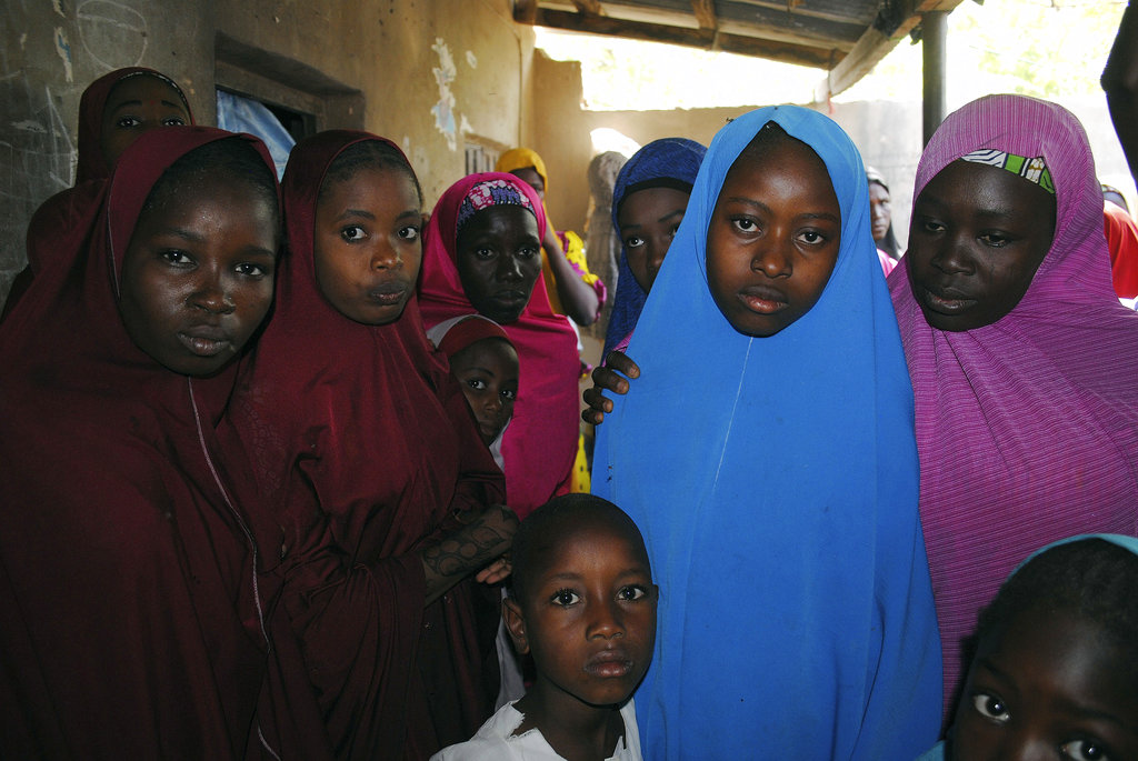 Boko Haram returns Nigeria girls, warns not to put in school