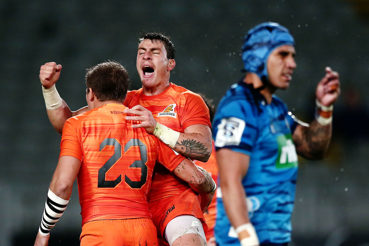 Jaguares beat Blues for 1st win against any New Zealand team